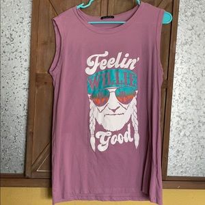 Willie Nelson graphic tee